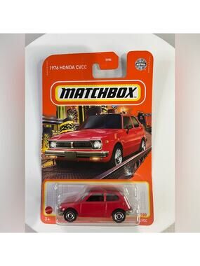 2022 MATCHBOX 1976 HONDA CIVIC CVCC MBX METRO 21/100 RED